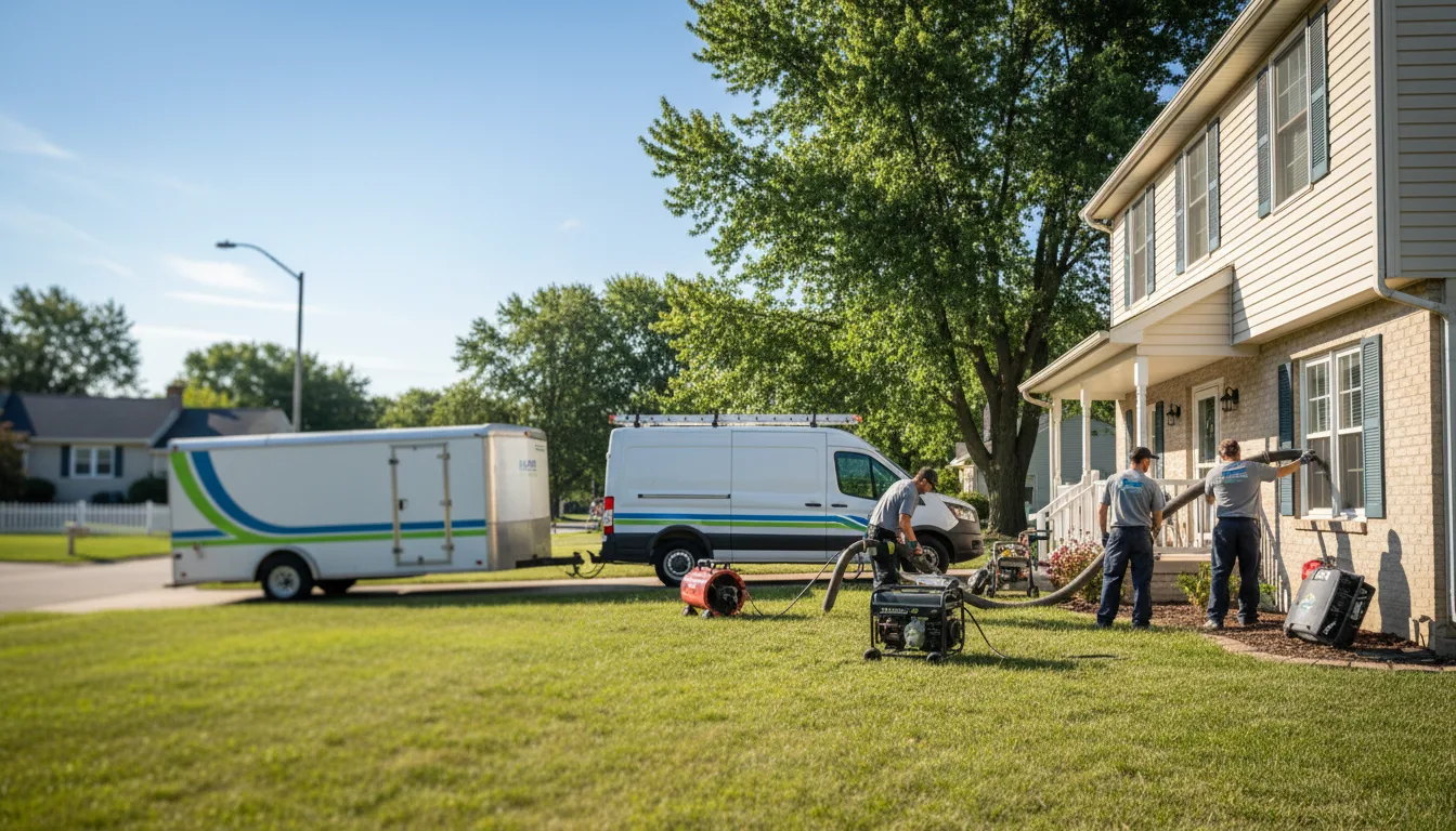 Flooded Basement Restoration And Cleanup With Repair in Maine near me